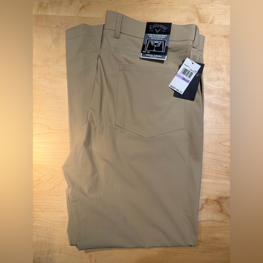 NWT Callaway Men’s 38x32 pants